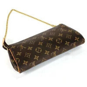 Louis Vuitton Monogram Handbag Eva Bag Shoulder Brown